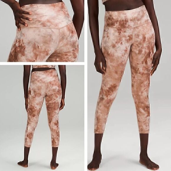 Lululemon | Align High Rise 23” Shine Crop Leggings‎ - Picture 1 of 8